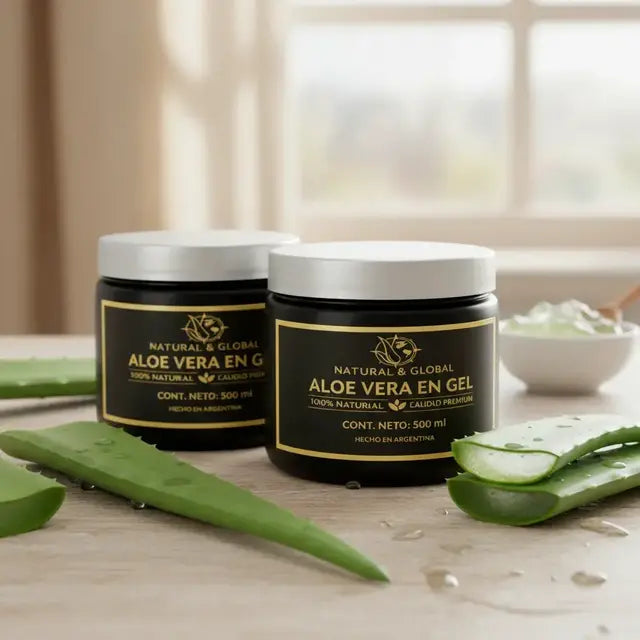 Gel de Aloe Vera 500ml 100% Natural